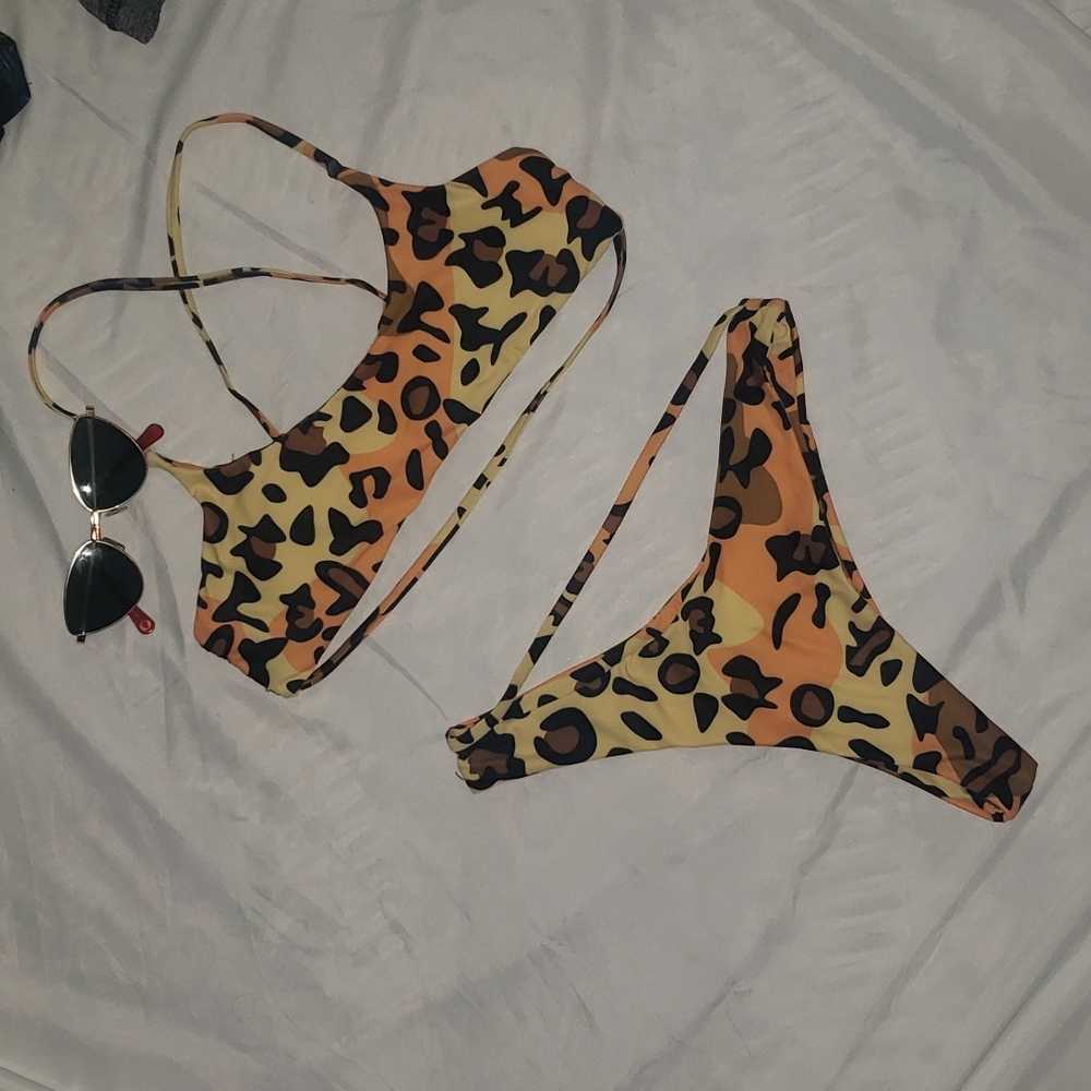 Bathing suit  size S  Leopard print
